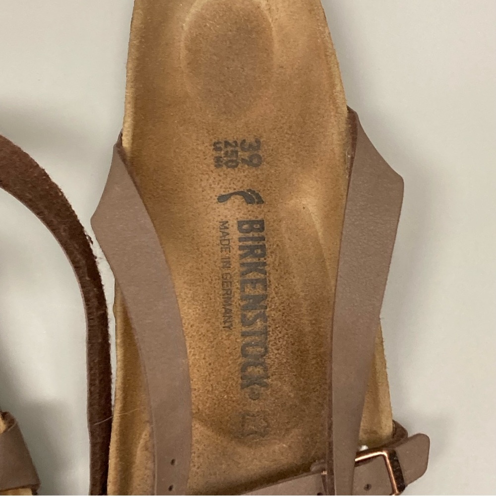Birkenstock Tan Leather Sandals - Picture 4 of 10